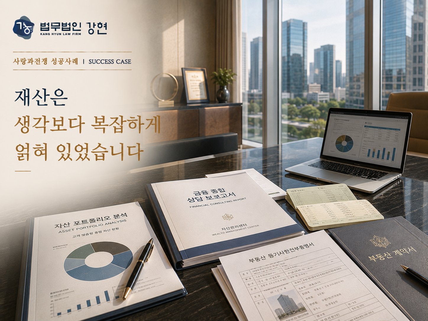 재산분할, 배우자 명의 금융거래 때문에 고민이 이어졌던 사례