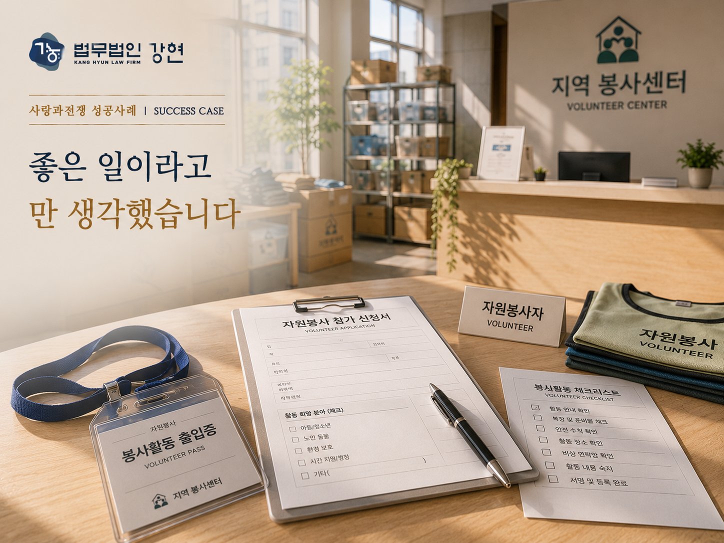 봉사활동 참여가 늘어난 이후 상간녀 정황을 확인하게 된 사례