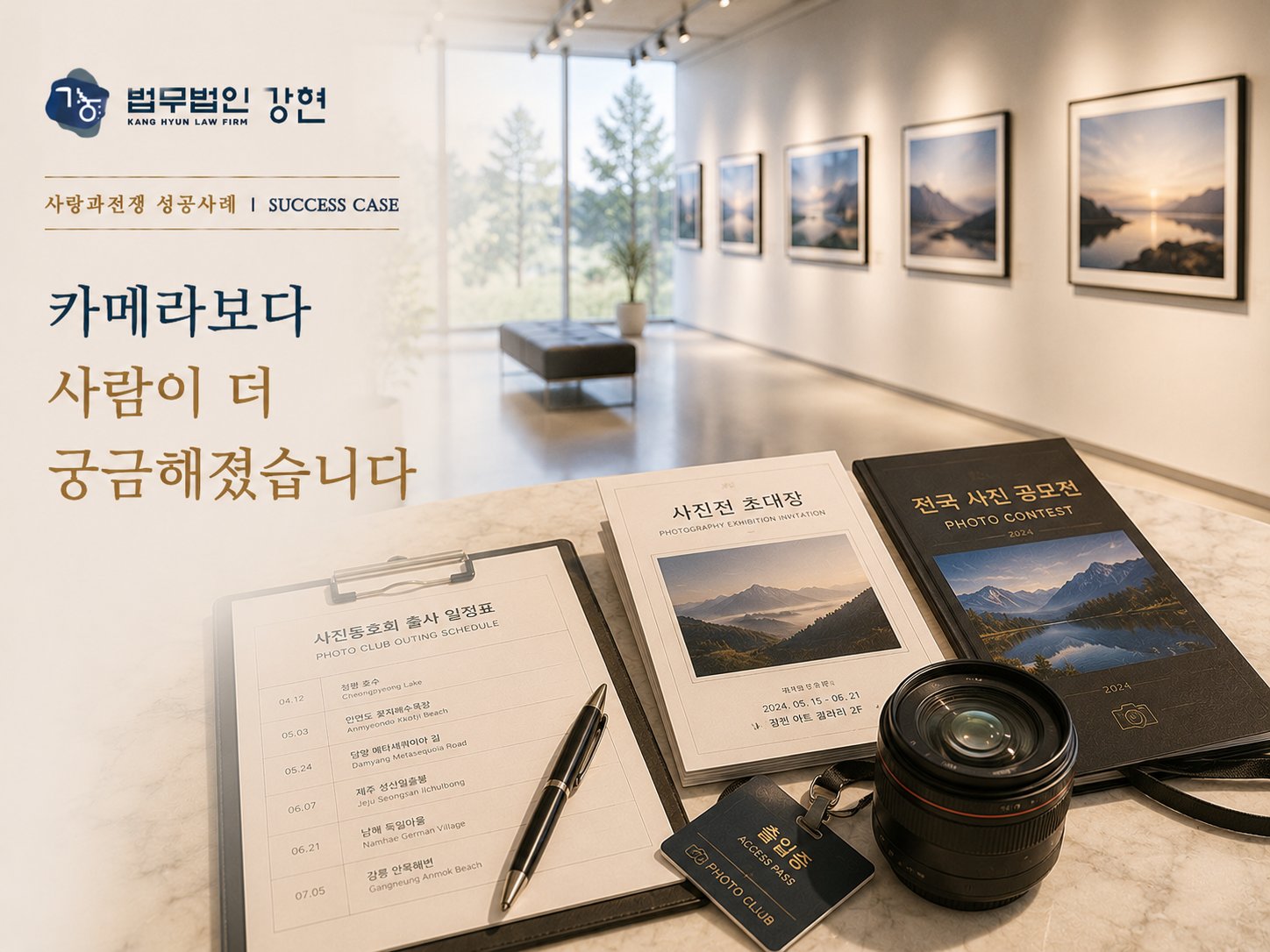 상간남소송, 사진동호회 활동 이후 정황을 확인하게 된 사례