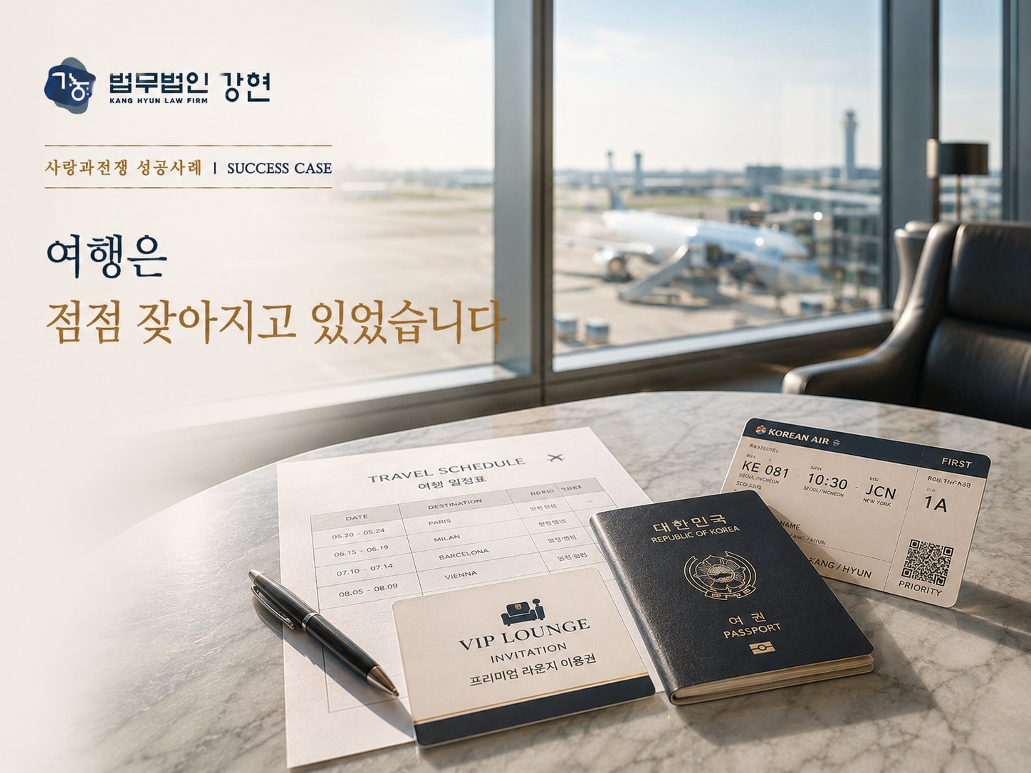 위자료청구, 반복된 해외여행 이후 외도 정황을 확인하게 된 사례