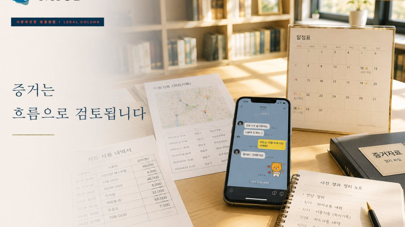 상간녀소송 전 확인해야 할 증거와 위자료 기준