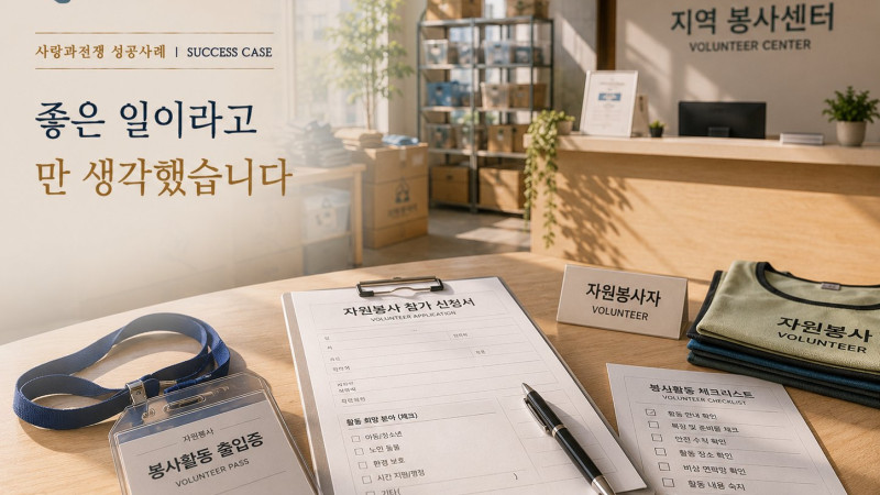 봉사활동 참여가 늘어난 이후 상간녀 정황을 확인하게 된 사례