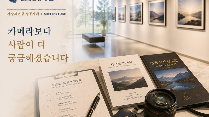 상간남소송, 사진동호회 활동 이후 정황을 확인하게 된 사례